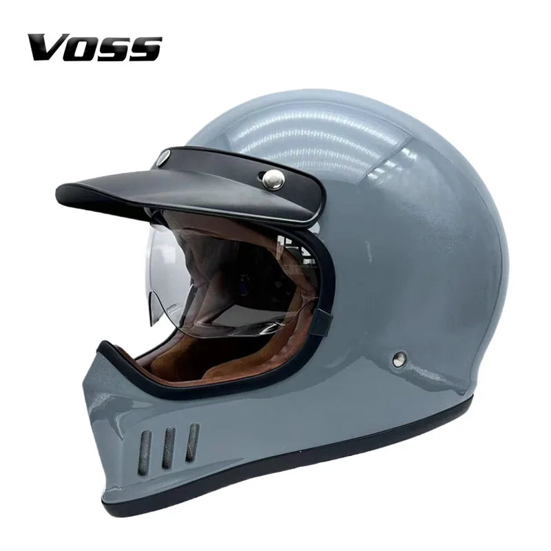 Motorcycle Helmet Full Face casco moto Helmet Vintage Chopper Retro Helmet capacete de motocicleta