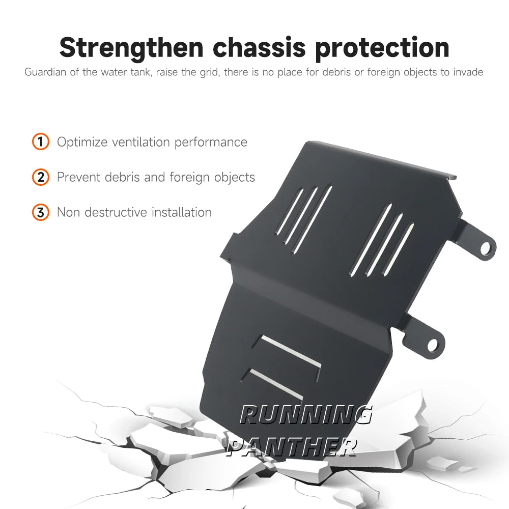 For Harley Road King/Touring Model/Road Glide/Street Glide 2018-2023 Motorcycle Skid Plate Lower Engine Chassis Guard Protector