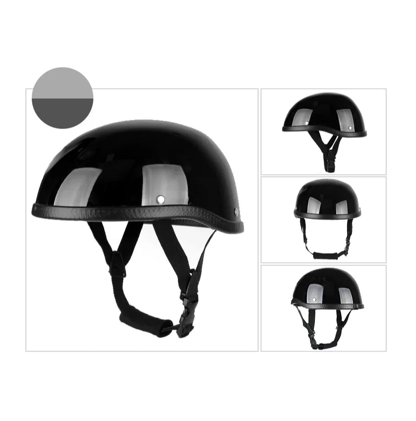 Summer Motorcycle Half Helmet Men Women Ultra Light Vintage Scooter Open Face Helmet Safety Cap Casco Moto Capacete De Moto