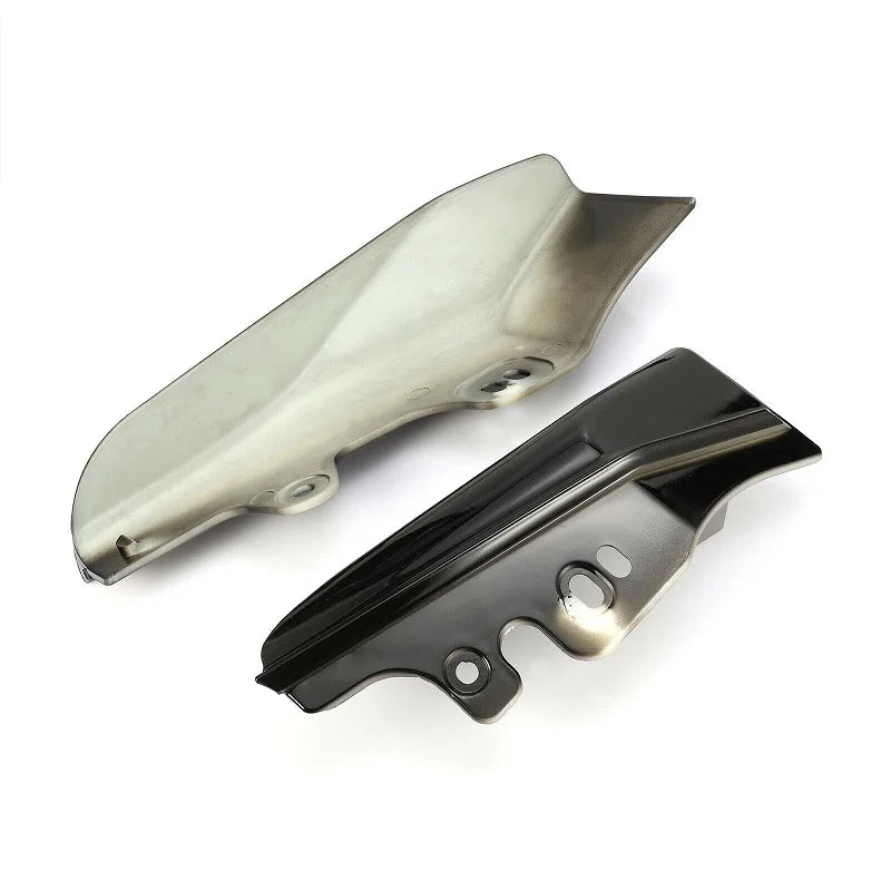 Motorcycle Mid-Frame Air Deflector Heat Shield Black for Harley Street Touring Electra 2001 2002 2003 2004 2005 2006 2007 2008