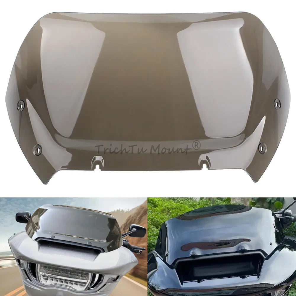 For Harley Touring Road Glide CVO FLTRX FLTRXSE 2023 2024 Motorcycle Front Upper Fairing Windshield Windscreen Wind Deflectors
