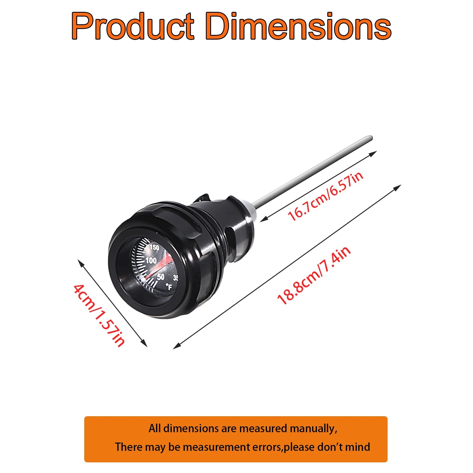 Oil Temperature Dipstick For Harley 2018-2024 Softail Slim Low Rider FXLR Breakout Fat Boy Street Bob