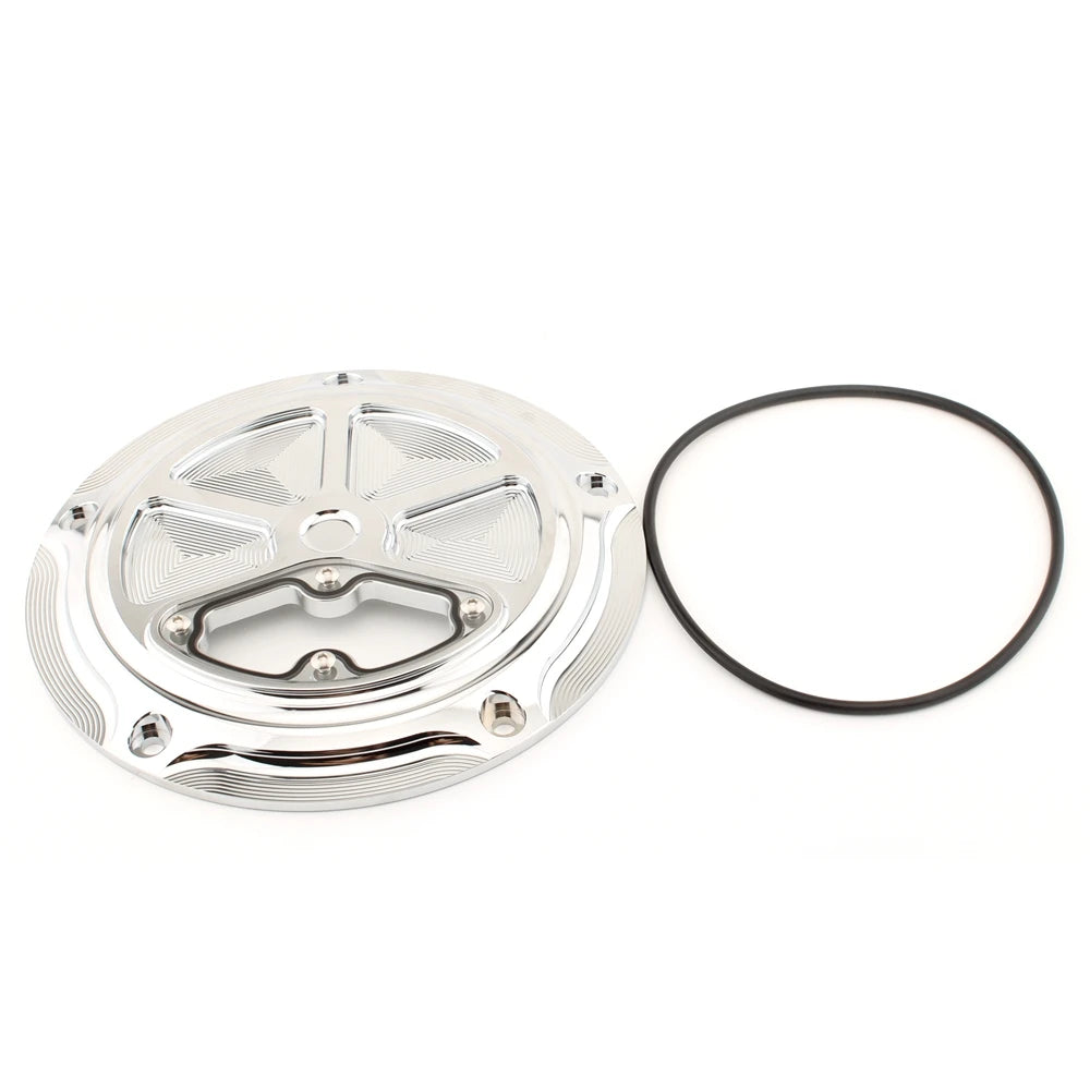 Clutch Guard Cover Derby Cover For Harley Davidson Touring CVO Road King Road Glide Street Glide Trike Freewheeler 2014-2025