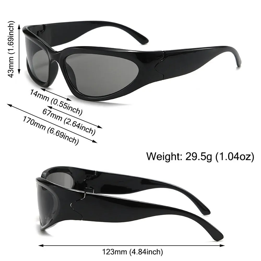 New Motorcycle Riding Glasses Cool Goggles Outdoor Sport Protective Gears Windproof Dustproof Scooter Sunglasses Eye Protection