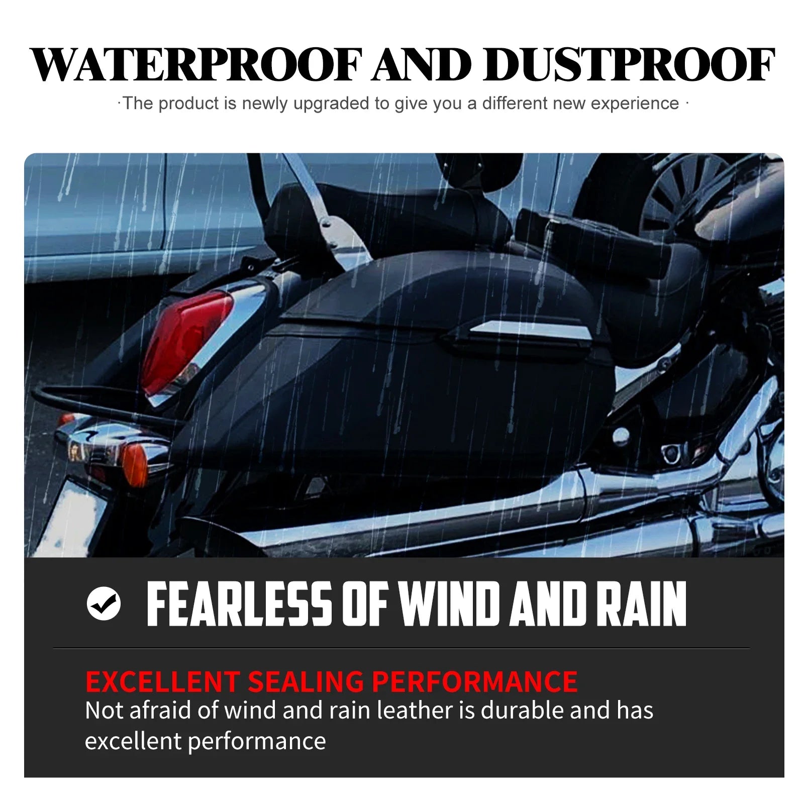 Motorcycle Trunk Luggage Hard Bags Saddlebags Heavy Duty Mounting Bracket Kit Waterproof Bags For Harley For Honda For Yamaha