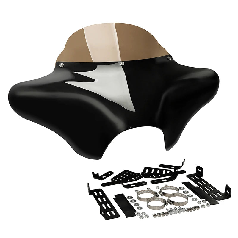 Batwing Fairing Windshield Hardware Kits For Harley Heritage Softail Fat Boy Dyna Touring Road King V Star XVS1100A XVS650A