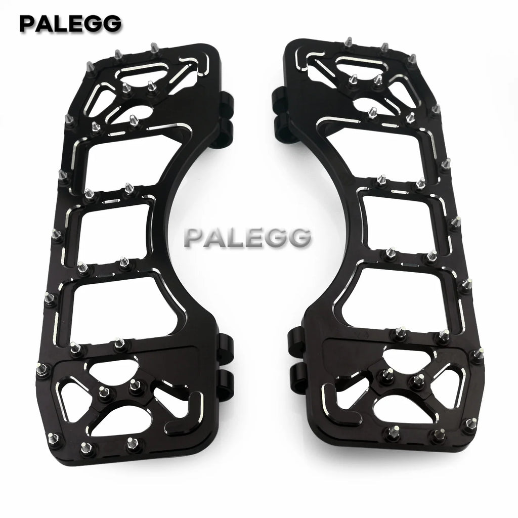 For Harley Touring Road Glide FLT1986-2022 Softail FL Dyna FLD Motorcycle Floorboard Riot Foot Pegs Footrest Pedals Shifter Peg