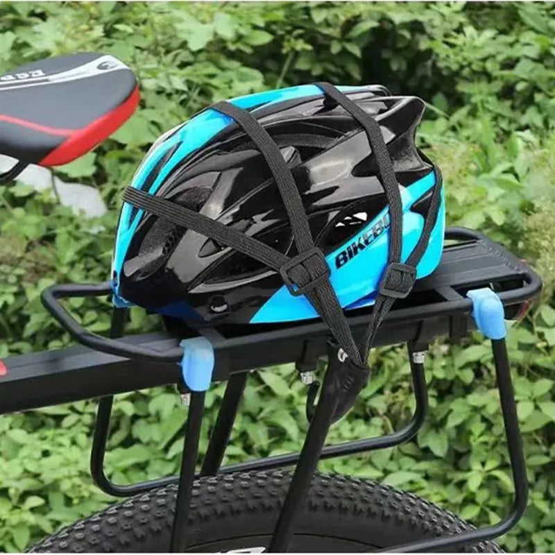 Motorcycle Luggage Strap Helmet Fixed High Elasticity Straps Retractable Elastic Buckle Rope Motorbike Durable Bike Helmet Net