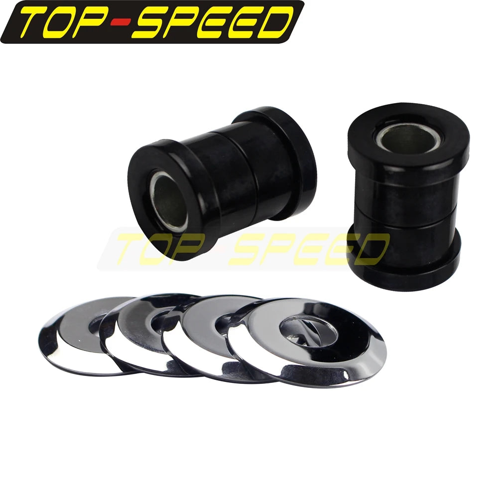 For Harley Big Twins 1973-2017 Sportsters Motorcycle Parts Red Handlebar Riser Bushings Handle Bar Riser Bushing Kits 1973-2003