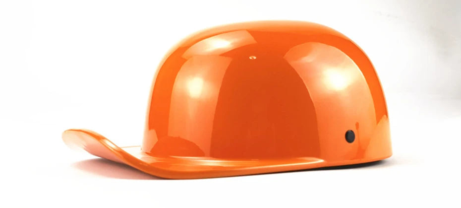New Baseball Cap Helmet Motorcycle Vintage Retro Helmets Biker Hip-Hop Open Face Scooter Cruiser Chopper Gangster DS Men Women