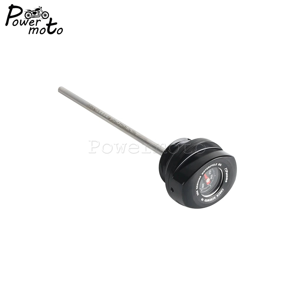 Motorcycle Oil Dipstick For Harley Touring Engine Oil Thermometer Gauge Road Glide FLTRX ST CVO FLTRXSTSE 2024 FLTRXSE 2023-2024
