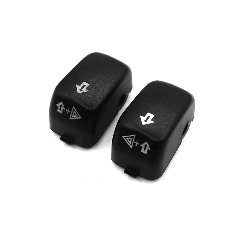 For Harley Touring Street / Electra Glide FLHT FLHTC FLHX 1996-2013 Motorcycle 10 pcs Hand Control Switch Housing Buttons Caps