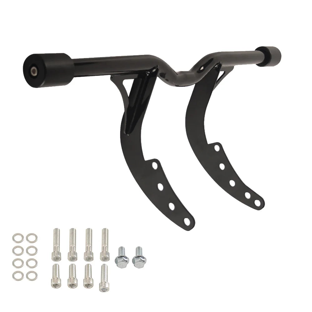 Motorcycle Accessories Solid Steel Black Club Style Crash Bar Front Protection Guard for Harley Davidson Softail 2018-2025