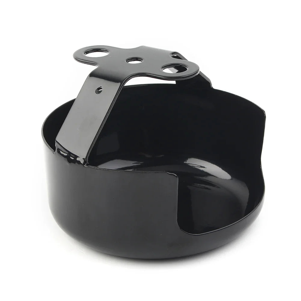 Motorcycle Horn Cover Black Steel For Harley Davidson 1991-2007 2008 2009 2010 2011 2012 2013 2014 2015 2016 2017 Big Twin 45/8"
