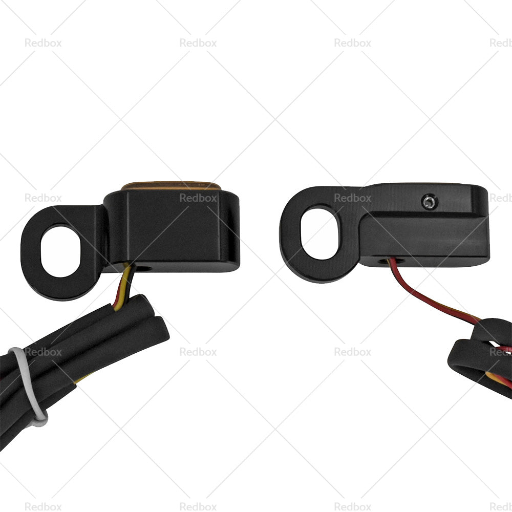 LED Mini Turn Signal Light Suitable for Harley Dyna Indicator Blinker Lamp Smoke-4