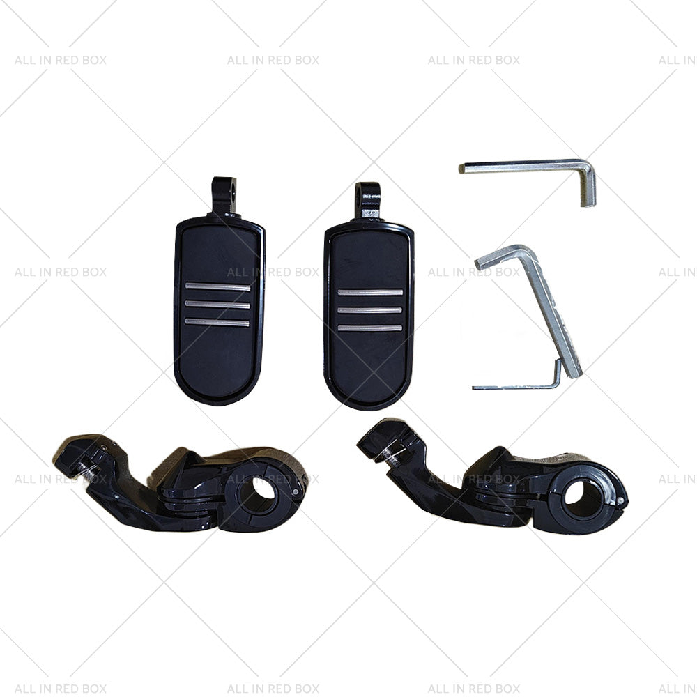 Motorcycle Highway Foot Pegs Suitable For Harley Street Glide Road Glide 1-1 4inch-2