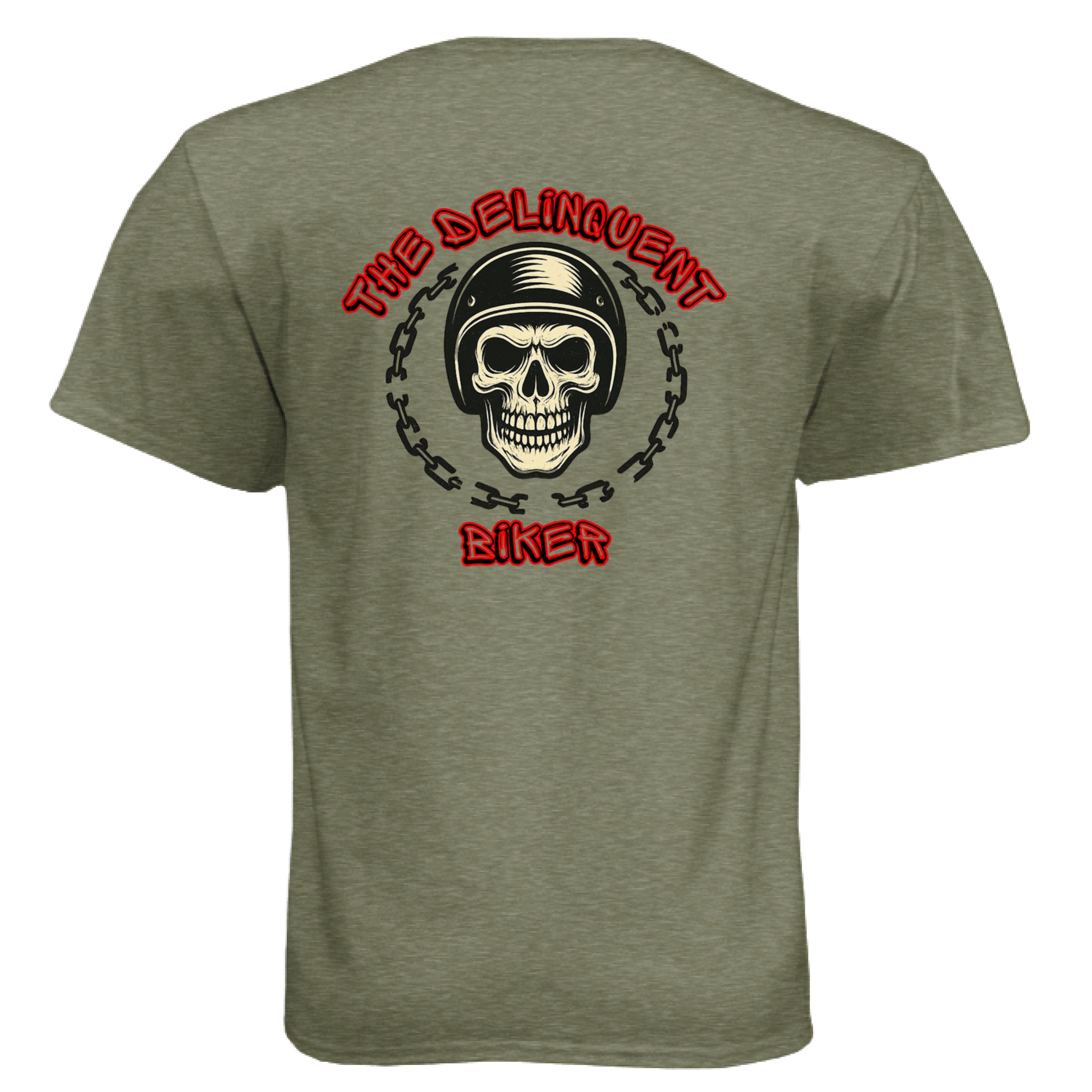MILITARY GREEN - BACK