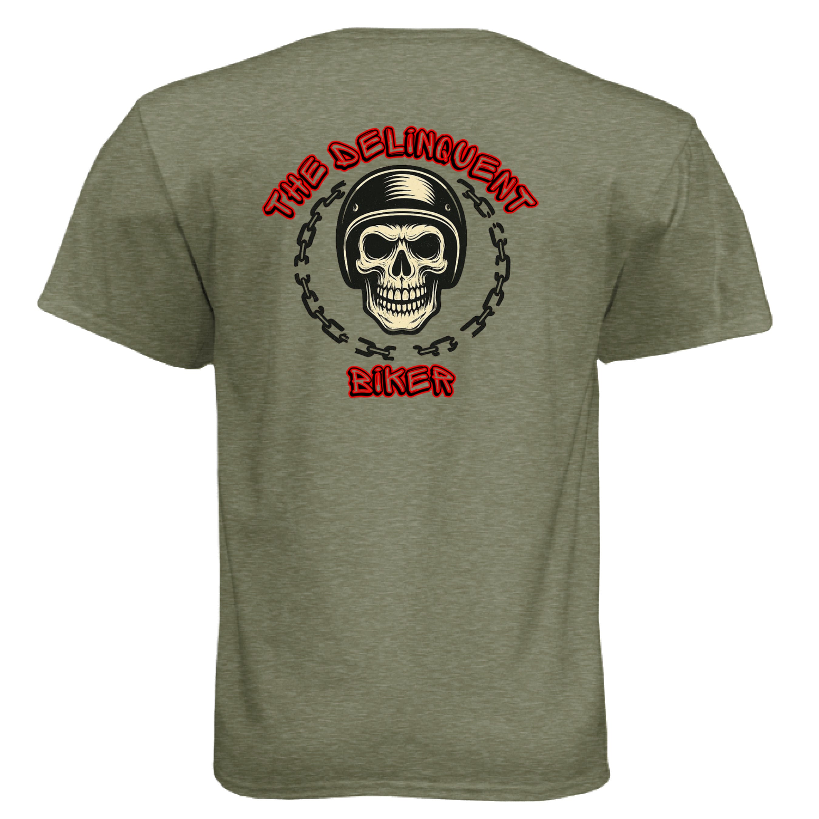 MILITARY GREEN - BACK