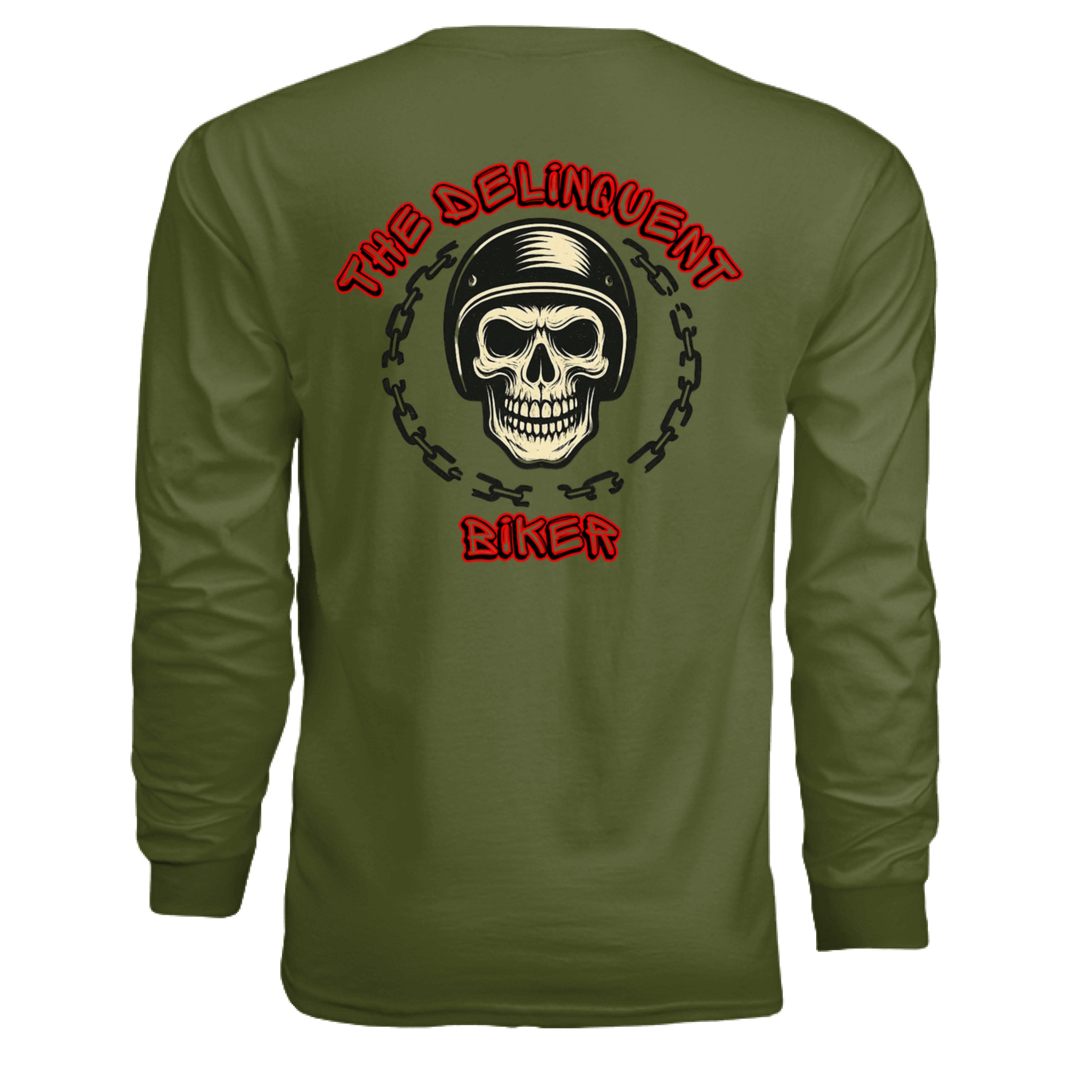 MILITARY GREEN - BACK